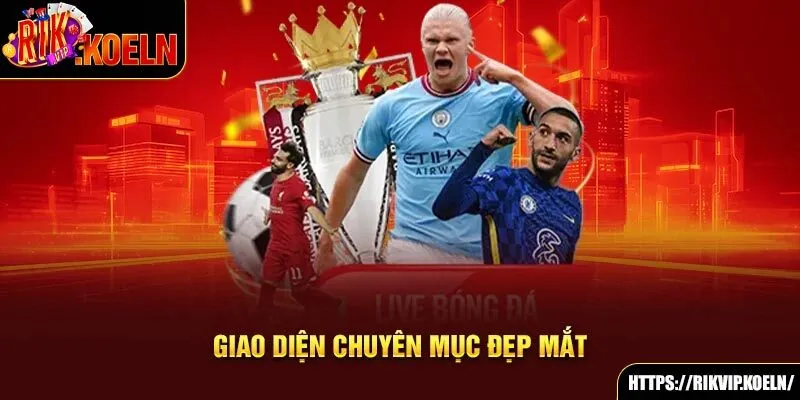 Giao diện chuyên mục đẹp mắt